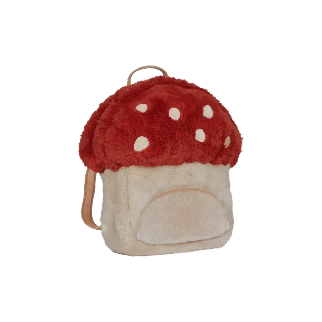 OlliElla Mushroom Red zainetto porta bambola peluche