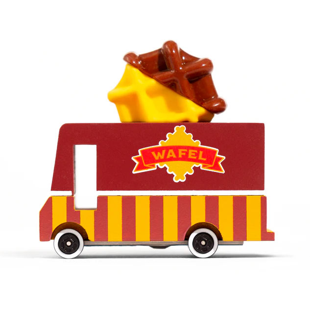 Candylab Candycar Waffle Van Macchinina in Legno
