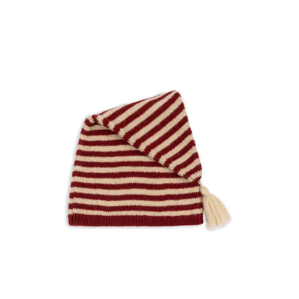 Konges Slojd cappello lana bimbo righe Babbo Natale