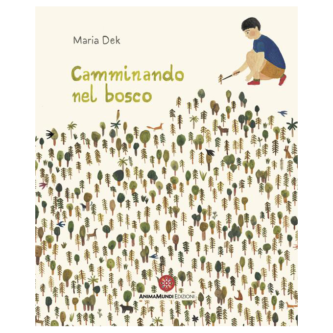 AnimaMundi Camminando nel bosco libro illustrato acquerelli
