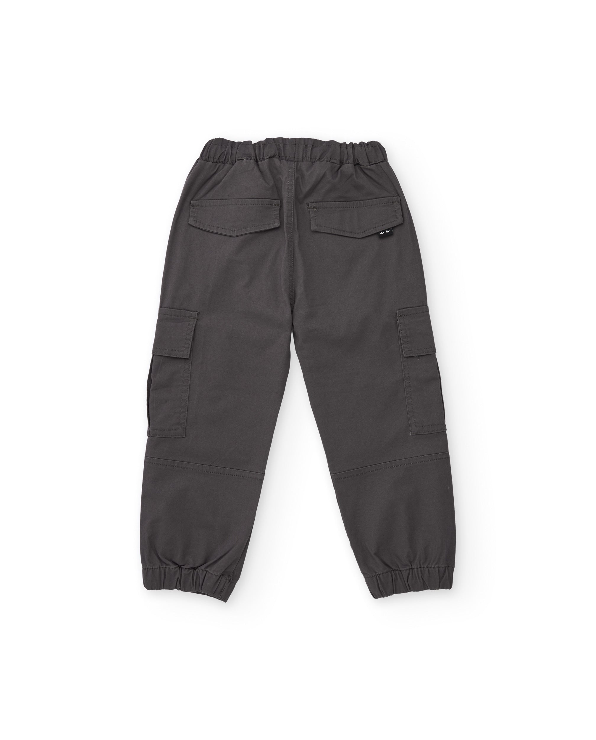 Tuc Tuc pantalone cargo bimbo grigio elastico