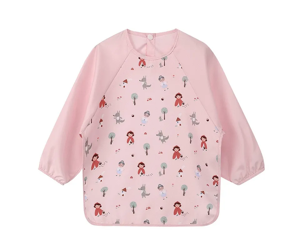 Babyhood bavaglino con maniche impermeabile Cappuccetto Rosso