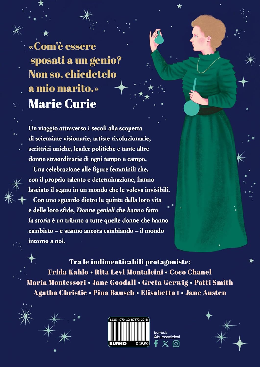 Burno Donne geniali che hanno fatto la storia libro 176 pagine