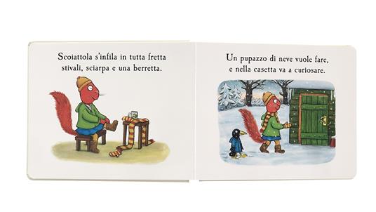 Bosco delle Ghiande La scoiattola libro cartonato con alette