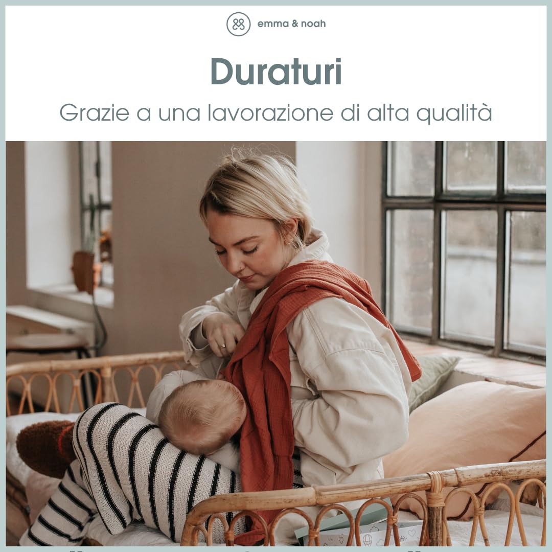 emma & noah Pannolini Garza 70x70 Frutteto 3 pz Bio