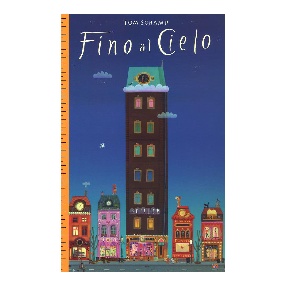 L'Ippocampo Fino al Cielo libro metro misuratore 3-6 anni