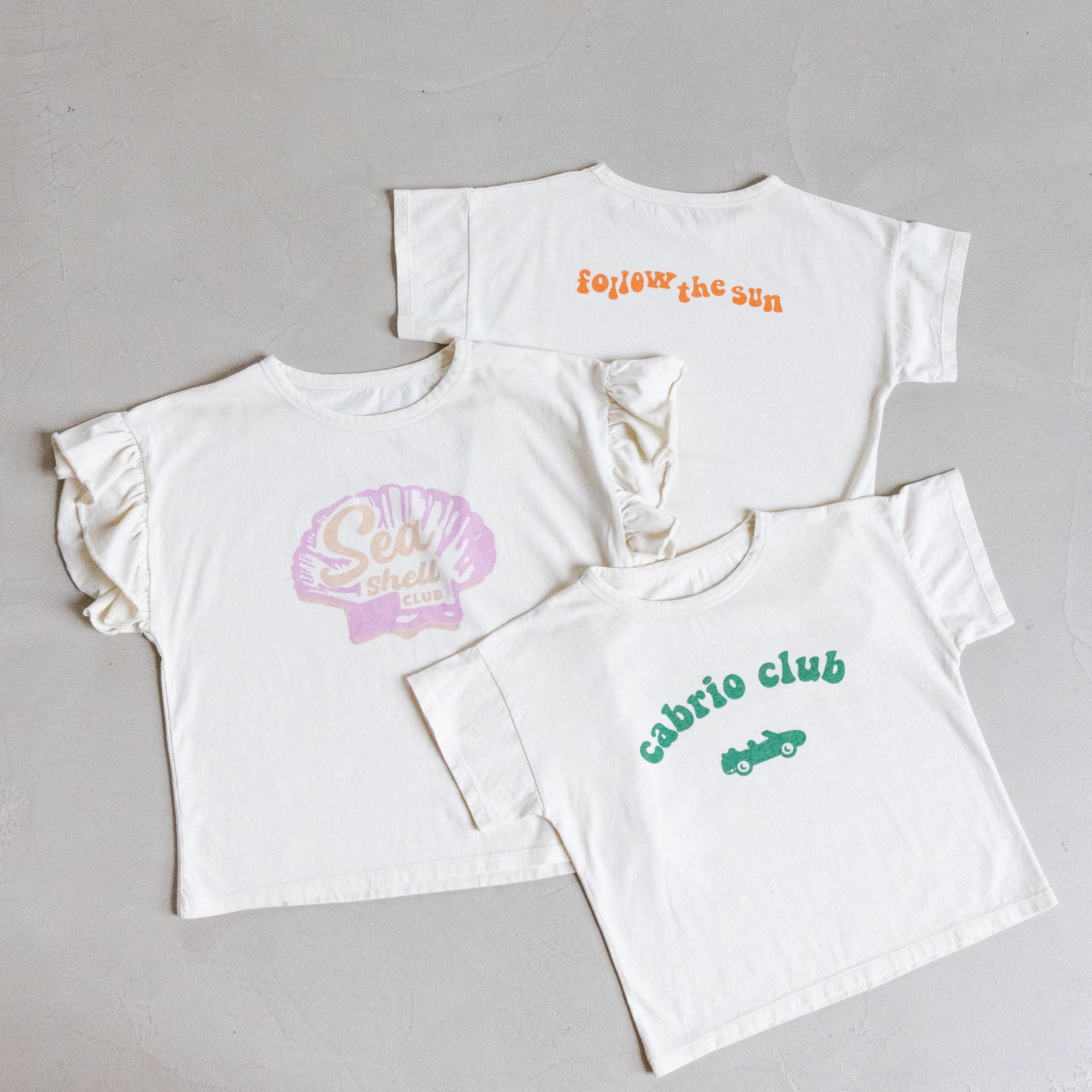 Ella and Rapha Little Cabrio Club t-shirt bimbi cotone