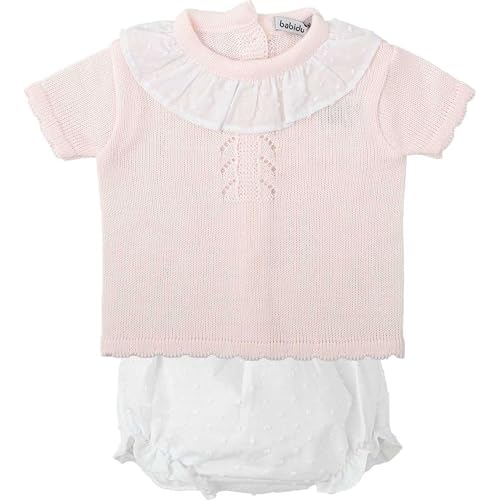 Babidu Set Neonata Vichy Rosa 18 Mesi Cotone