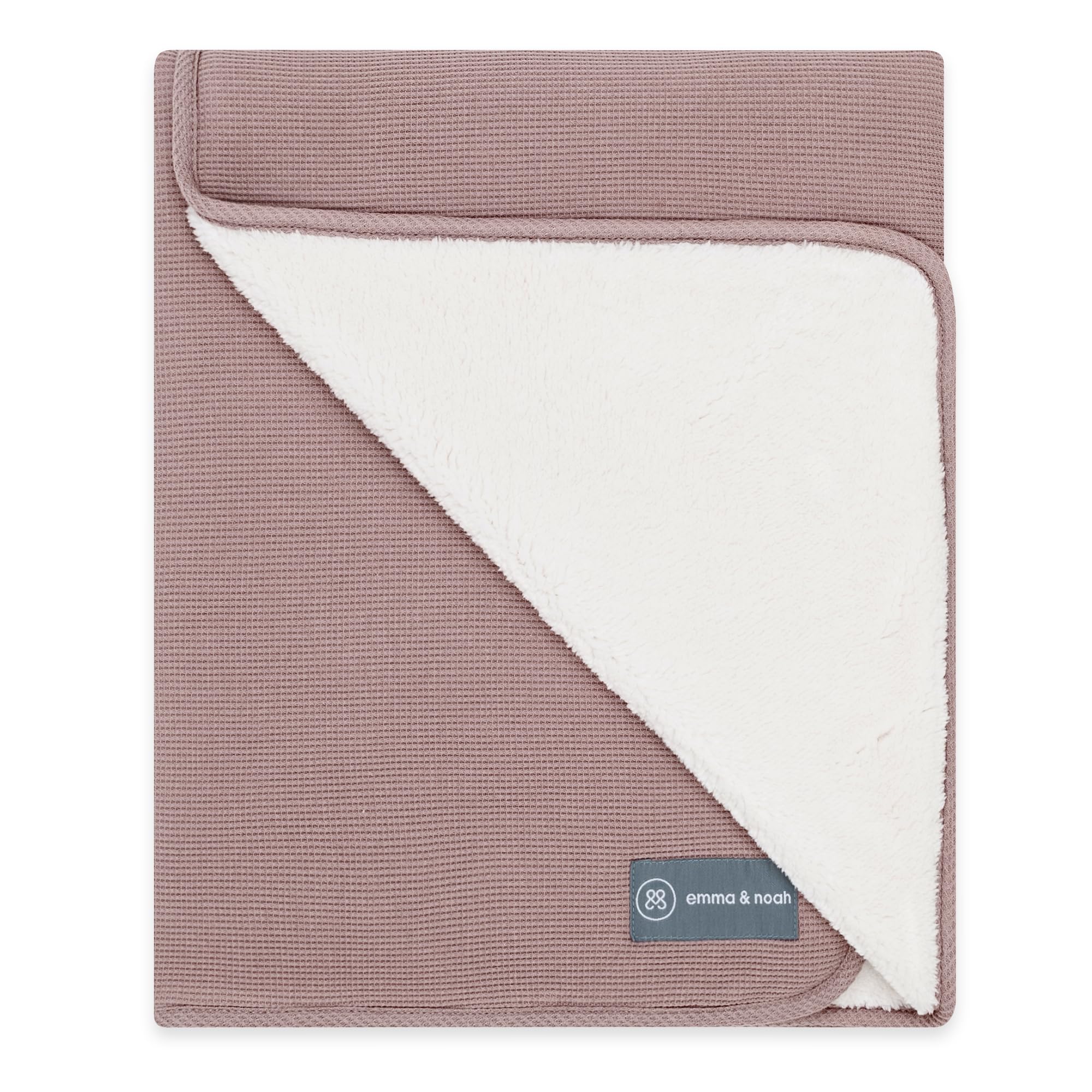 emma & noah Essential coperta neonato 95x75 Mint cotone bio