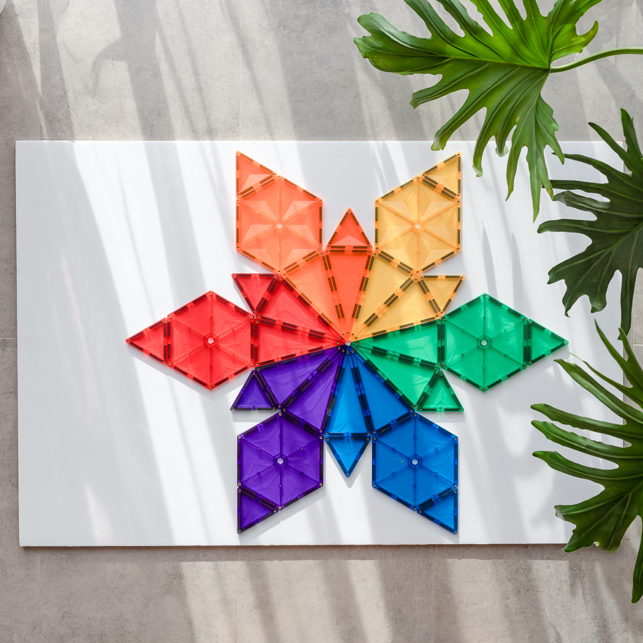 Connetix Geometry Pack costruzioni magnetiche 30 pezzi