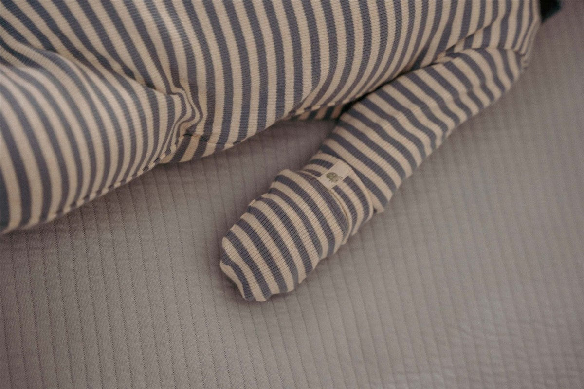 Little Dutch muffole neonato azzurre righe cotone