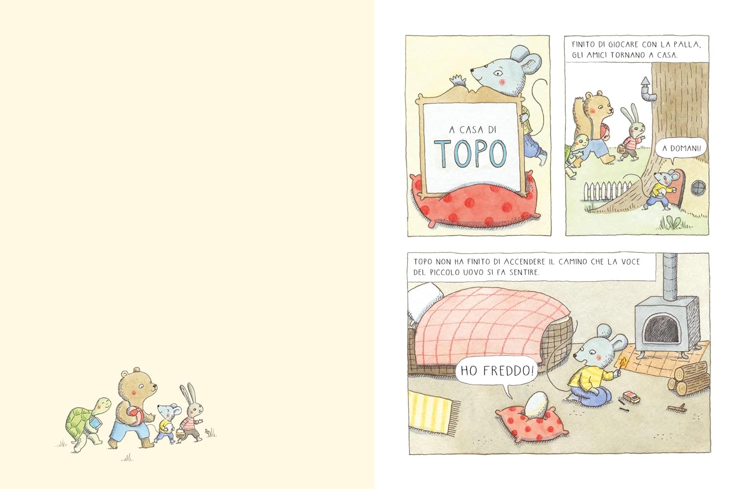 Orecchio Acerbo Tocca a te! libro illustrato 4 anni