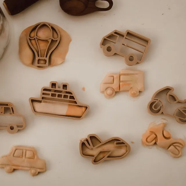 Kinfolk & Co Mini Automezzi Formine Pasta Set 6