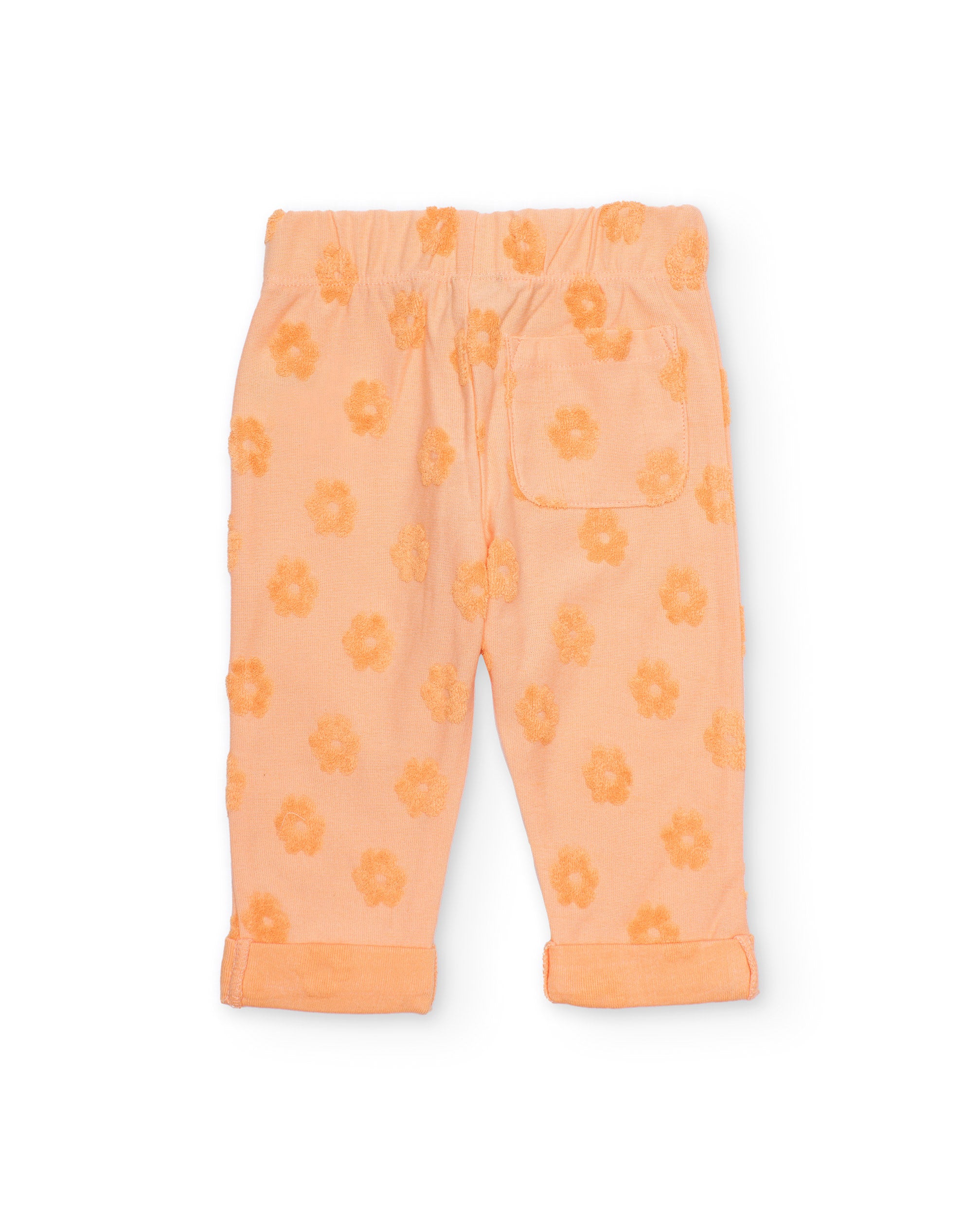 Tuc tuc Giraffa completo neonata arancio 3 pezzi zip