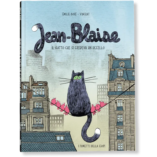 Logos Jean-Blaise Il gatto che si credeva un uccello libro 72 pagine dai 6 anni