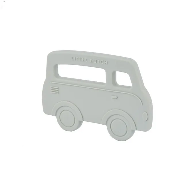 Little Dutch autobus verde massaggiagengive silicone