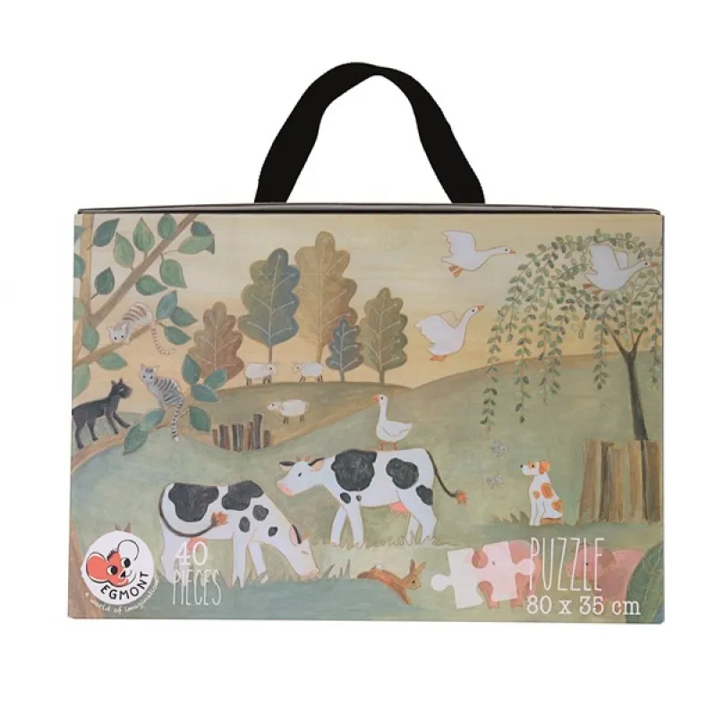 Egmont Toys Farm puzzle 40 pezzi bambini 4 anni