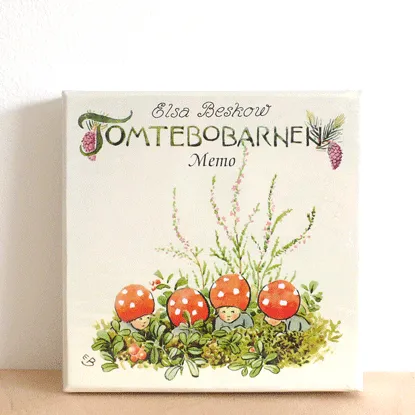 Elsa Beskow Children of the Forest memo 40 carte