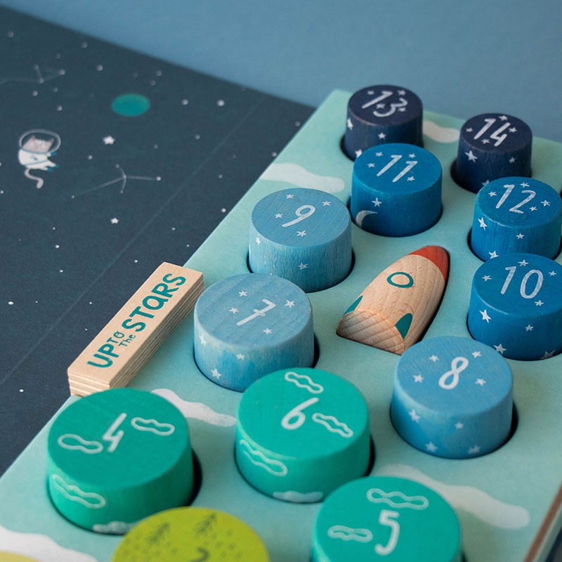 Londji Up To The Star gioco impilabile legno 15 pezzi equilibrio