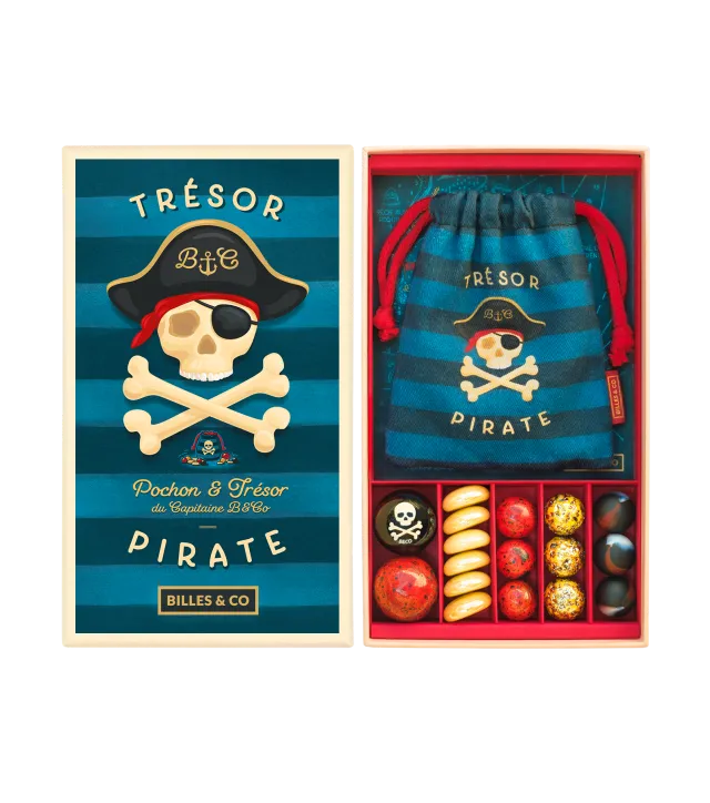 Billes & Co Pirate biglie vetro 17 pezzi edizione speciale