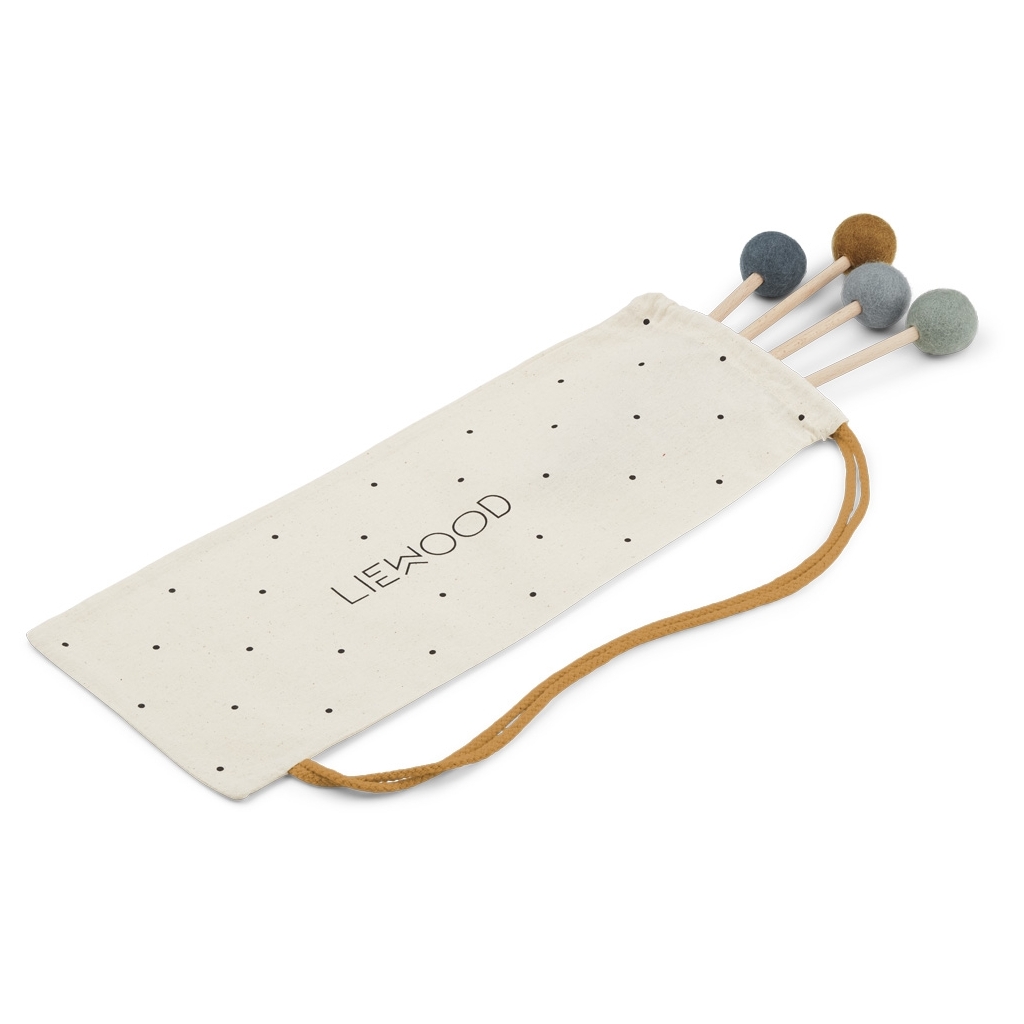 Liewood Arco in legno gioco con 4 frecce blu