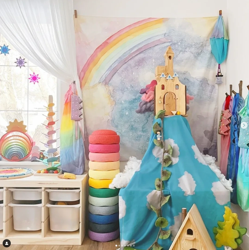 Wonderie Magical Sky telo gioco XL 100x100 cm