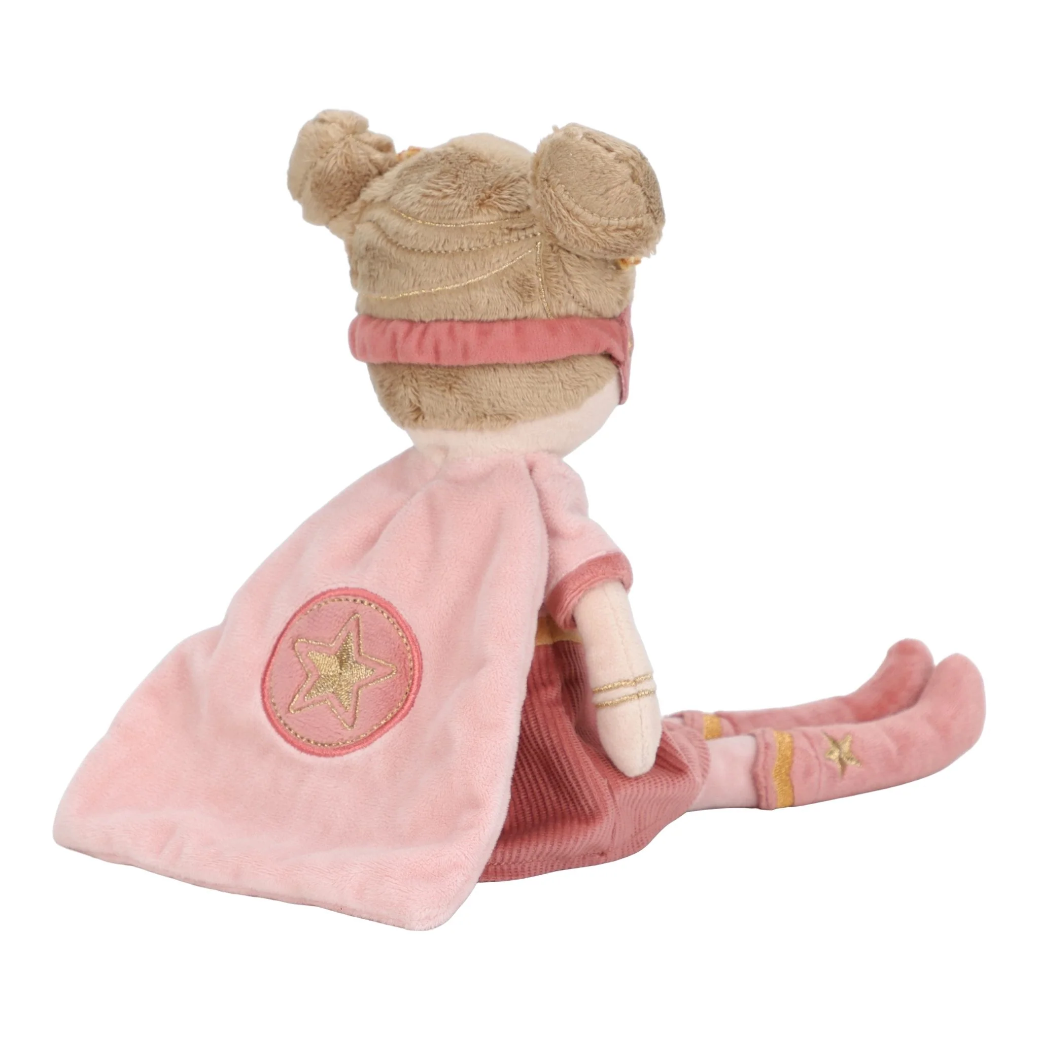 Little Dutch Cuddle Superhero bambola morbida rosa 35 cm