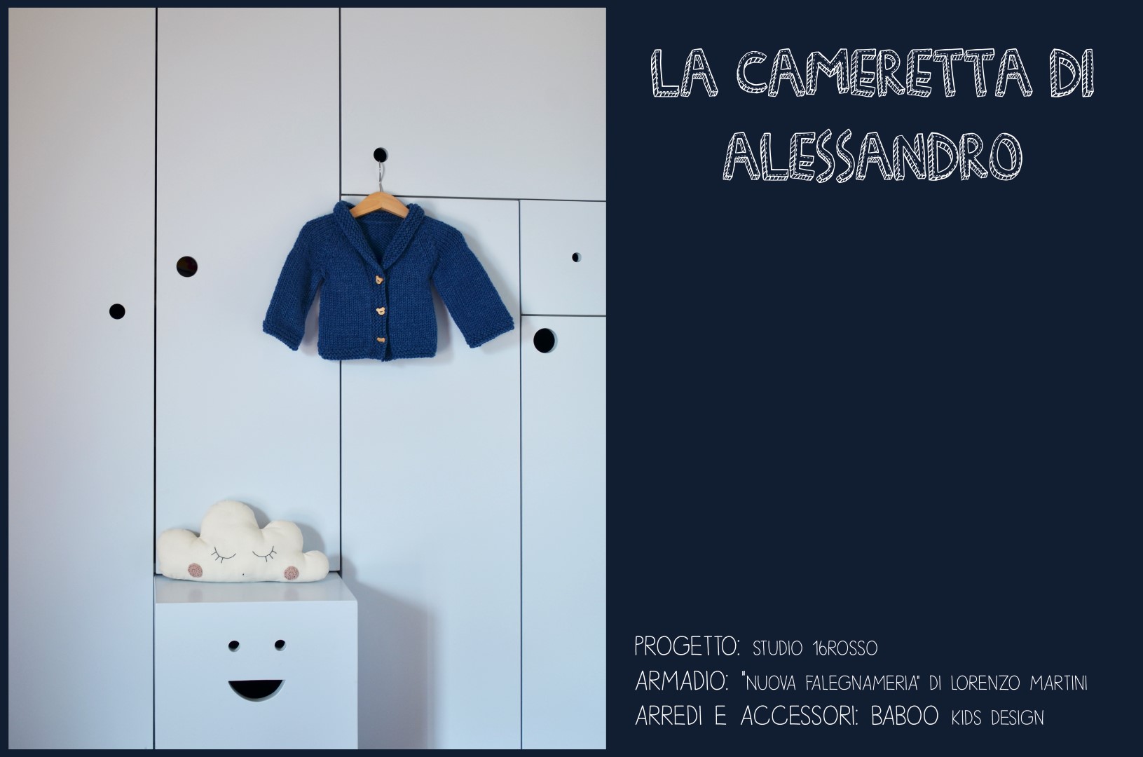 Baboo Kids Design Alessandro cameretta bambini