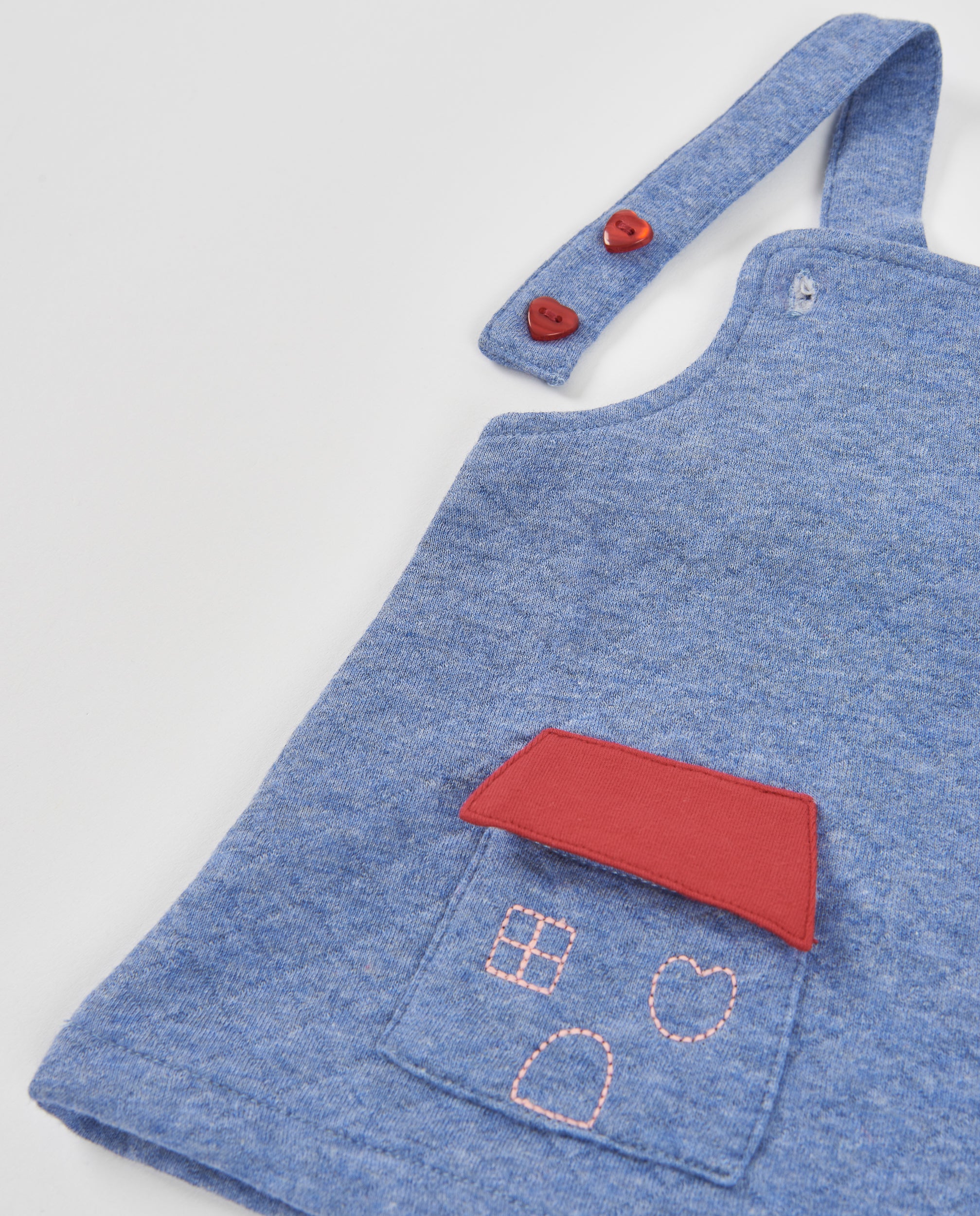 Tuc Tuc completo neonata azzurro abito maglia