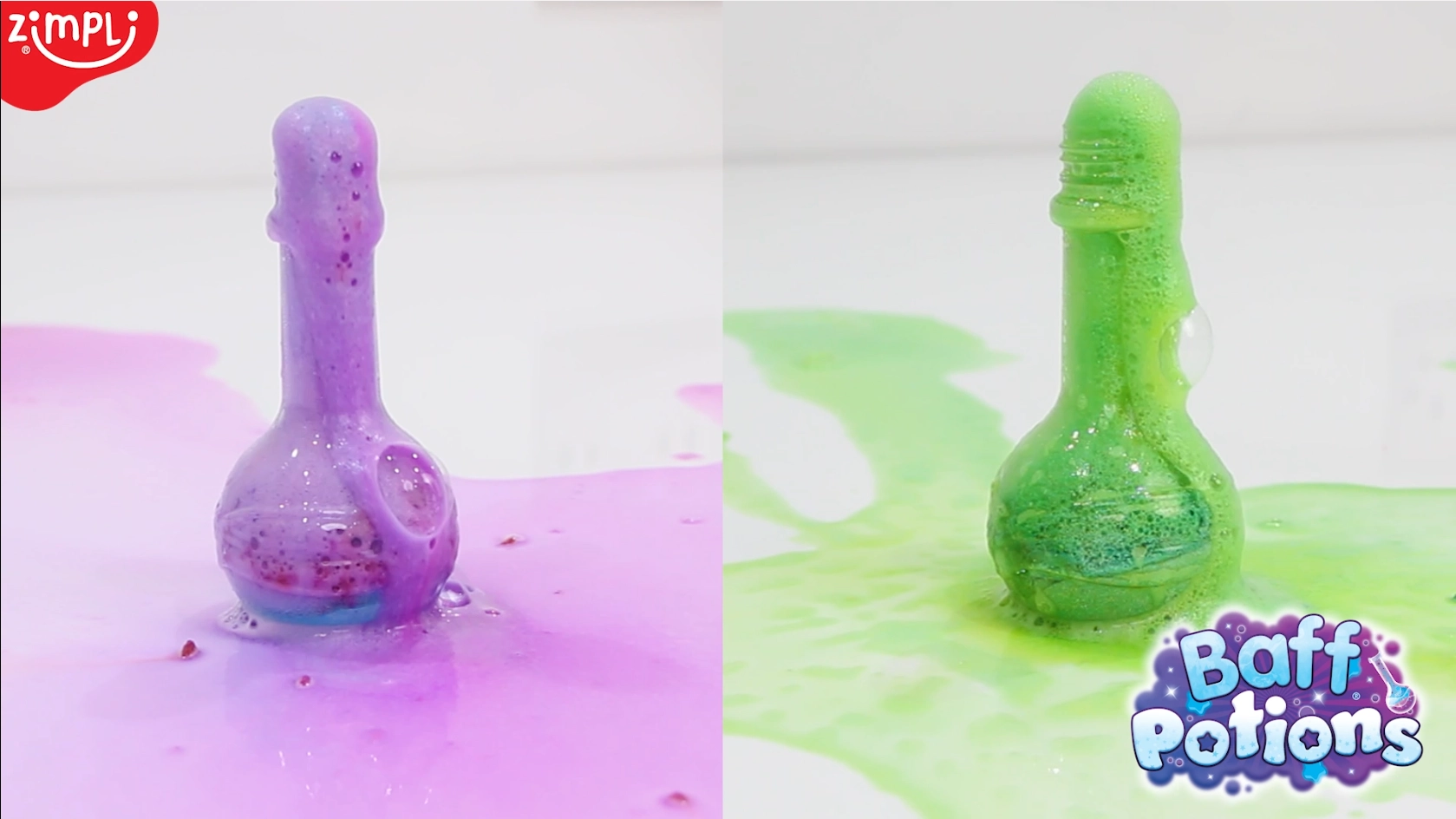 Zimpli Kids Potions Pop'n'fizz kit bagno 6 pozioni vegano