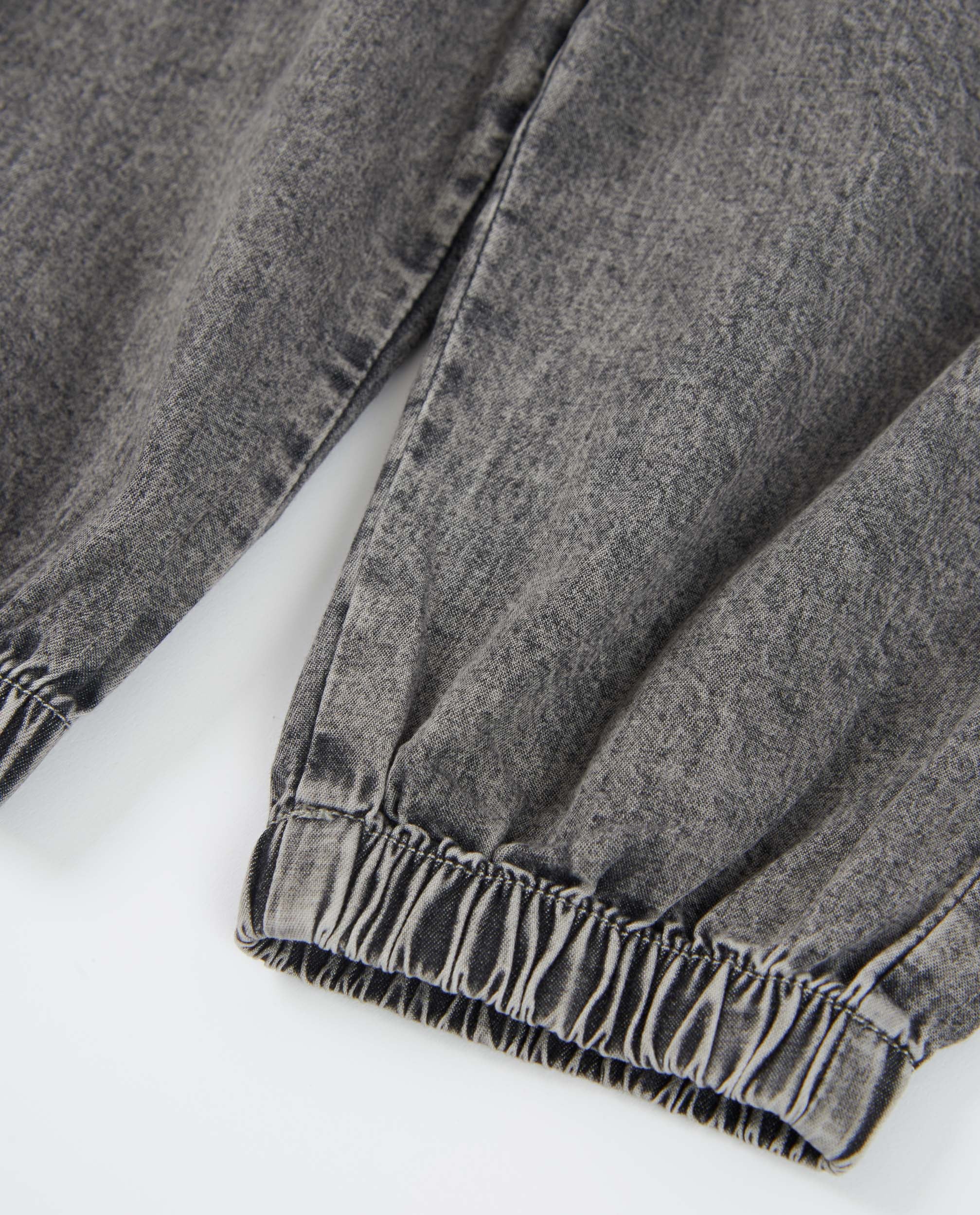 Tuc Tuc pantaloni bambina denim grigi lavati