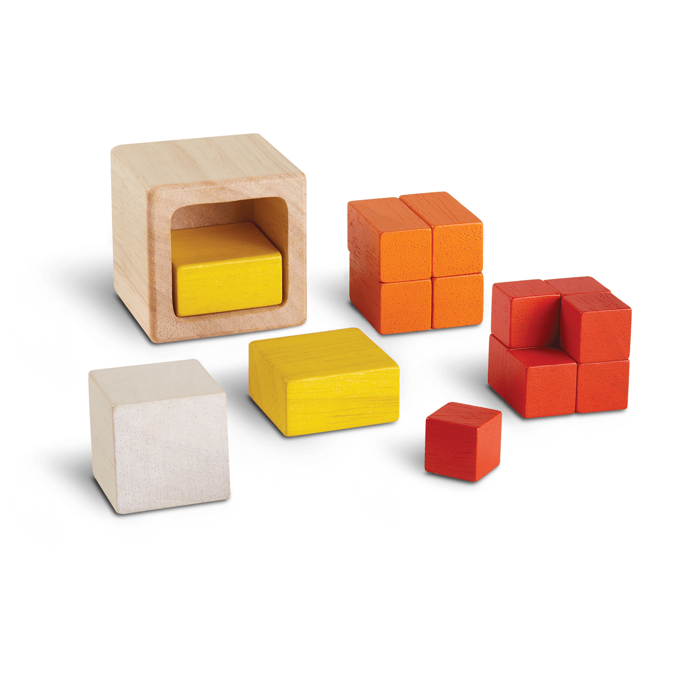 Plan Toys Fraction Cubes gioco frazioni legno