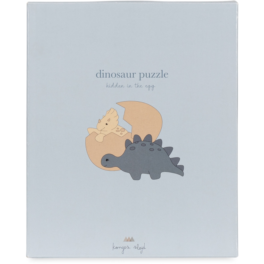 Konges Slojd Dino puzzle primi incastri in legno