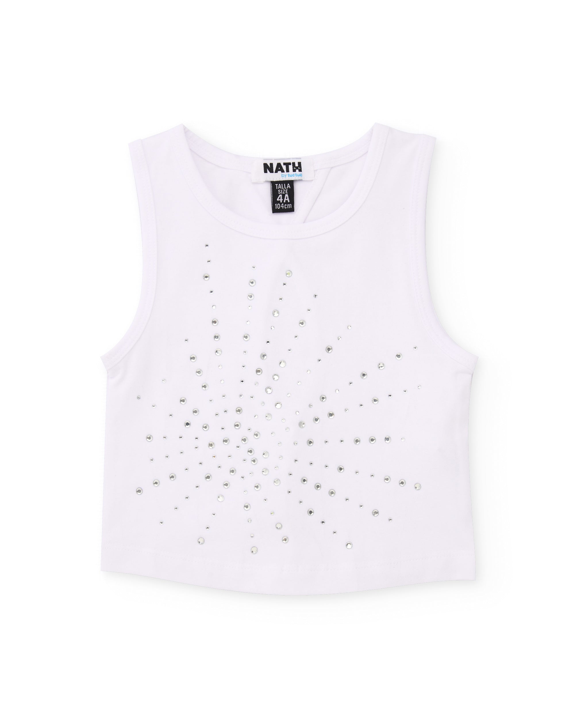 Tuc Tuc completo bimba bianco con shorts animalier