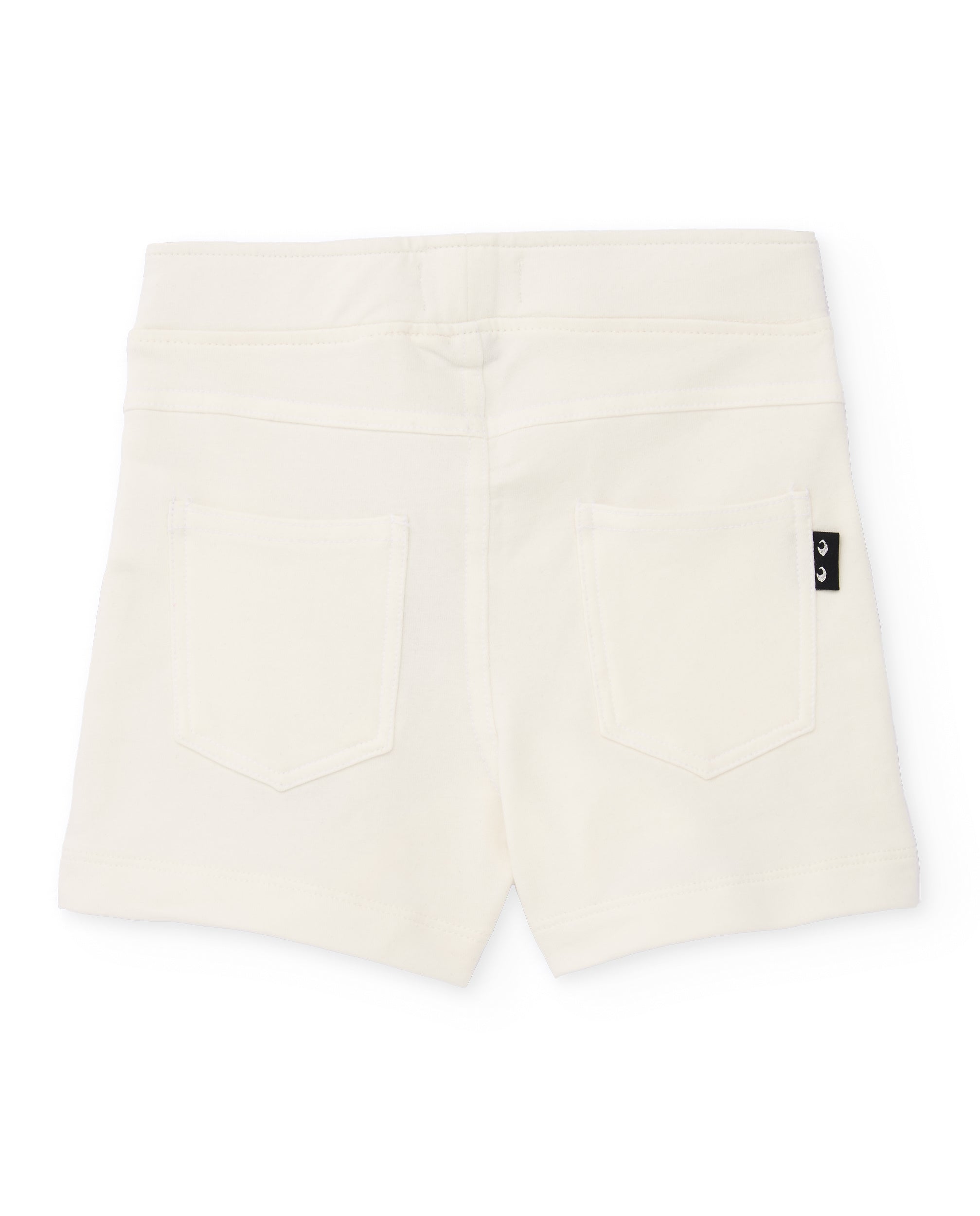 Tuc tuc shorts bambina bianco elasticizzati tasche