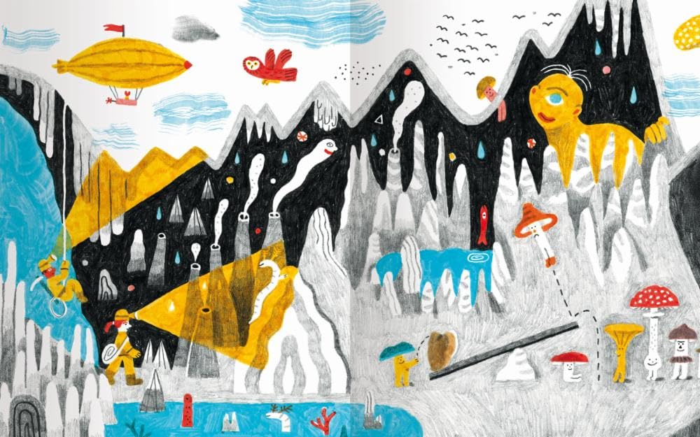 Fatatrac La Montagna libro fisarmonica 3,5 metri