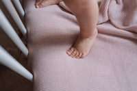 Kico Label Coperta lettino lana merino 100x140