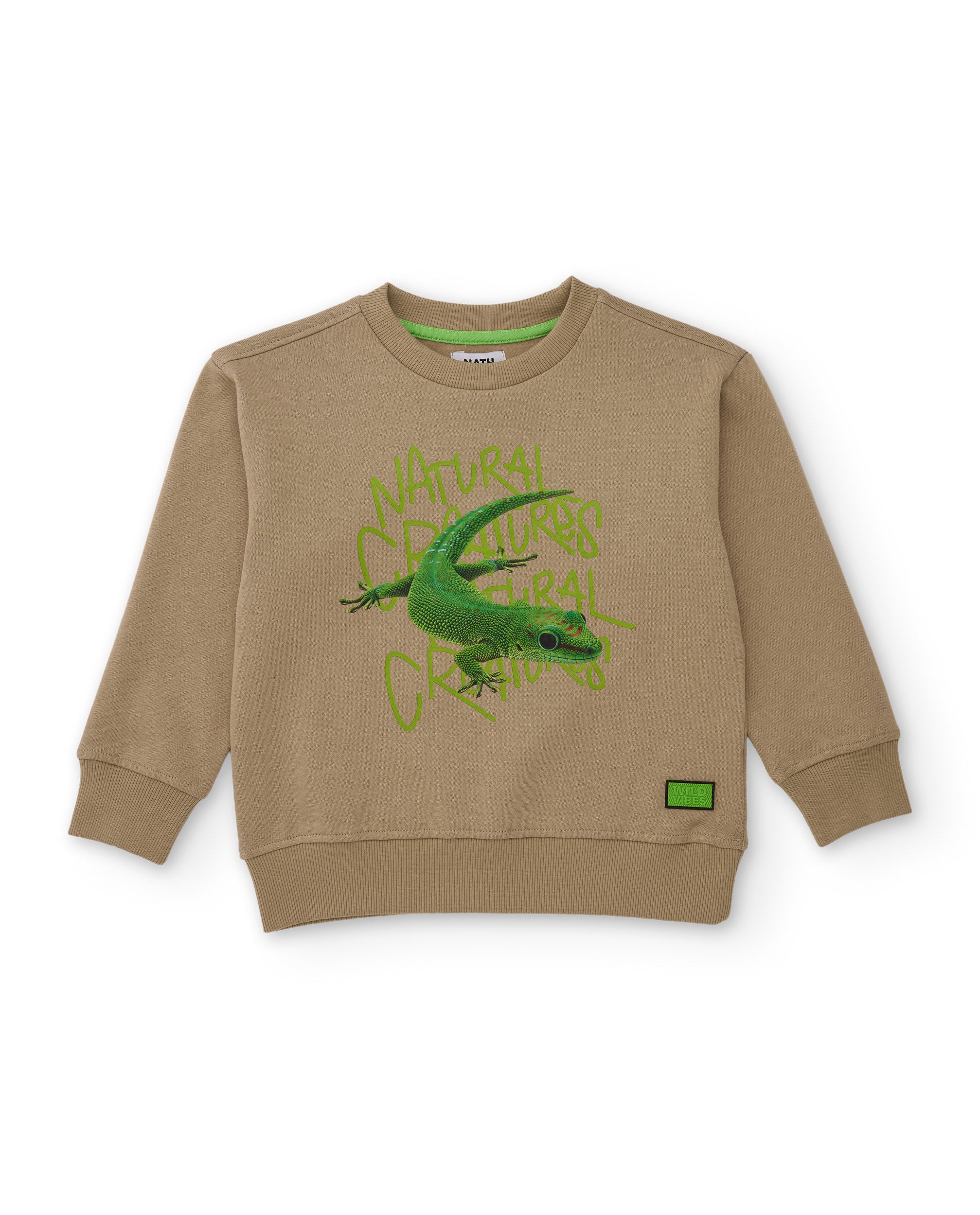Tuc Tuc Shadows Swamp completo felpa bambino beige geco