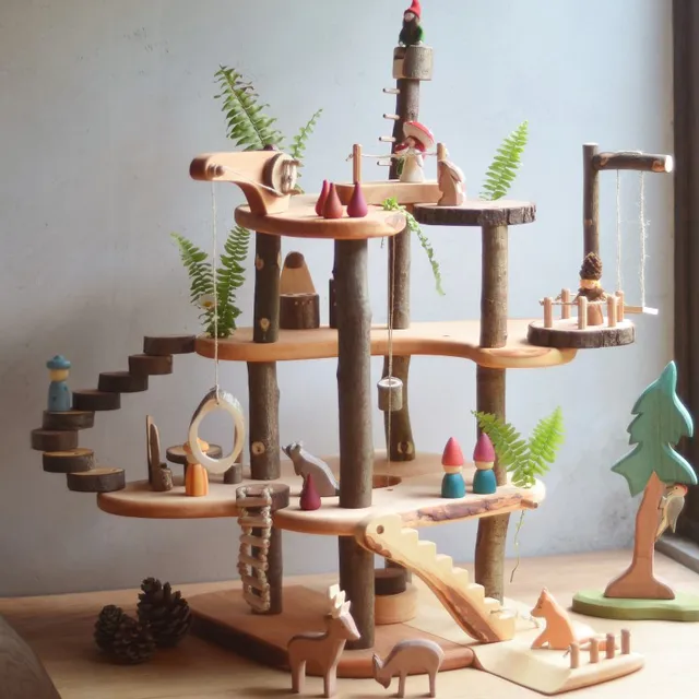 Magic Wood Casa sull’Albero Grande gioco legno 50 cm