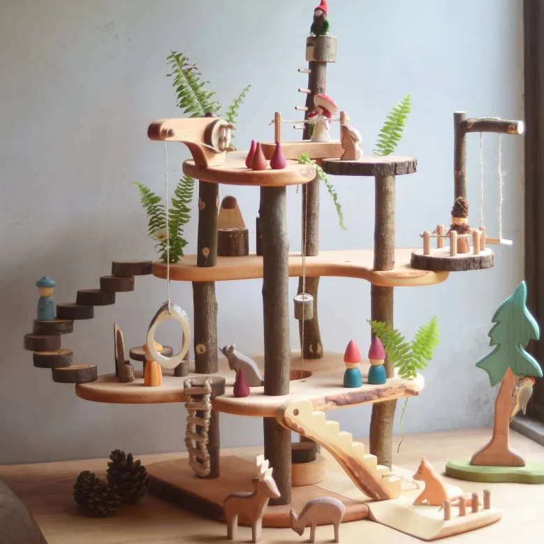 Magic Wood Casa sull’Albero Grande gioco legno 50 cm