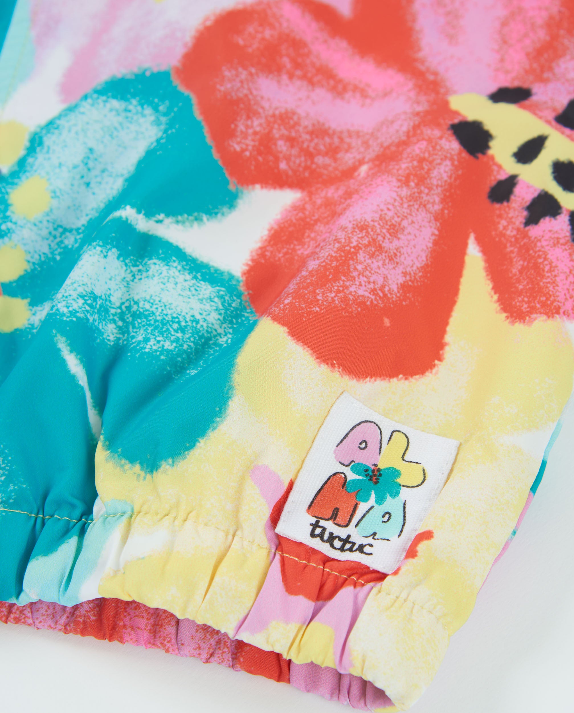Tuc Tuc giacca bambina floreale multicolore leggera