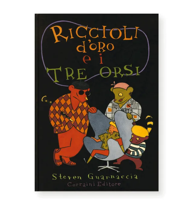 Corraini Riccioli d'Oro e Tre Orsi Libro Illustrato Design