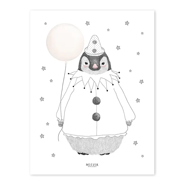 Lilipinso Penguin I Dreamy Poster cameretta 30x40 cm
