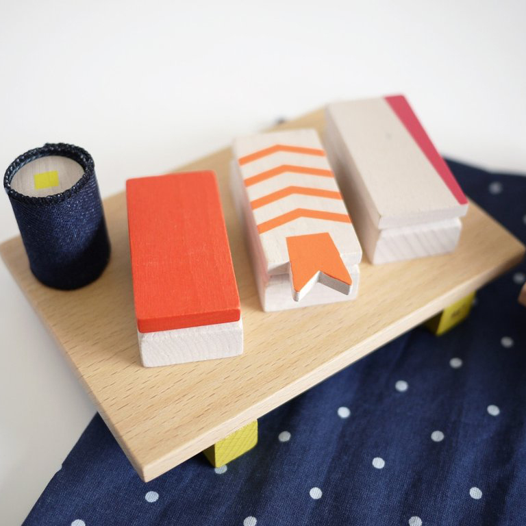 Kukkia gg* Sushi Chef Set sushi in legno
