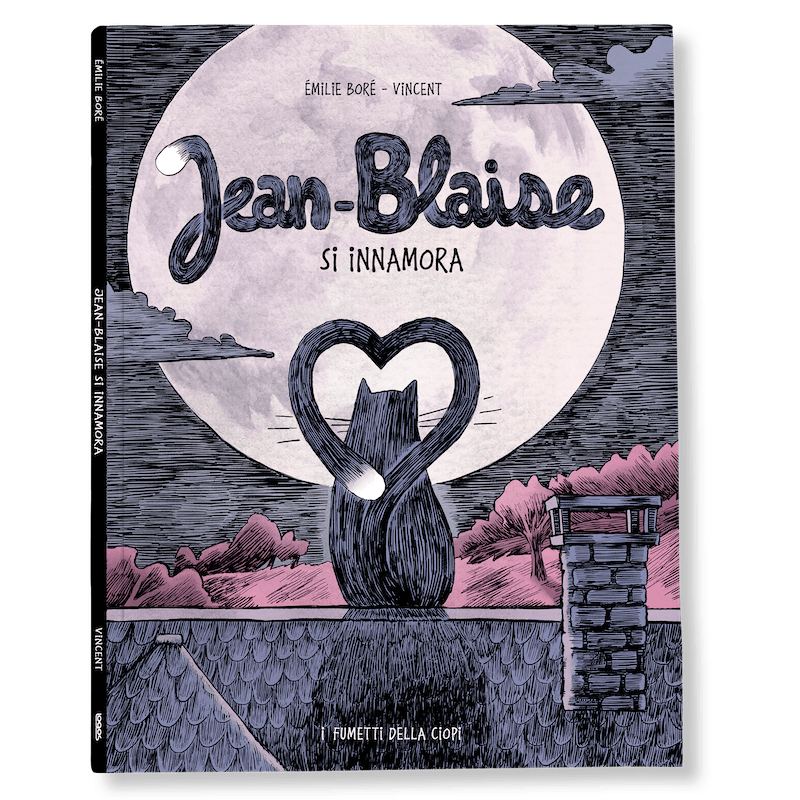 Emilie Boré Jean-Blaise Si innamora fumetto gatti