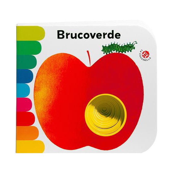 La Coccinella Brucoverde Libro cartonato con buchi