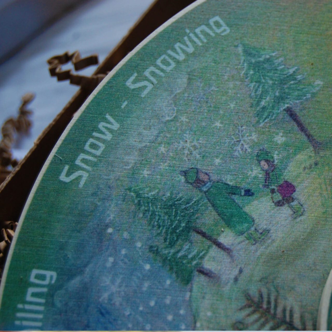 Wilded Family Ruota Meteo tavola legno senza plastica