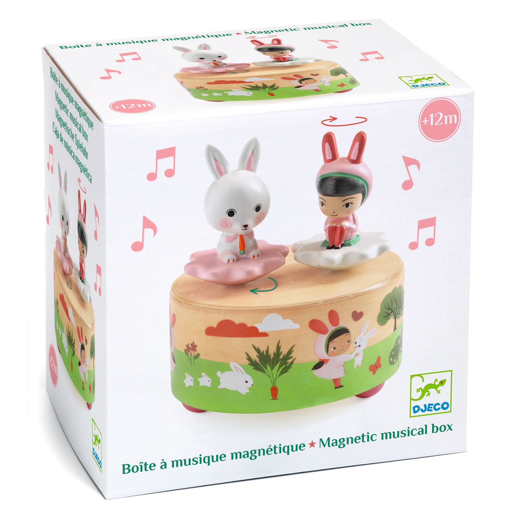 Djeco Garden Melody carillon ballerine coniglio bambina