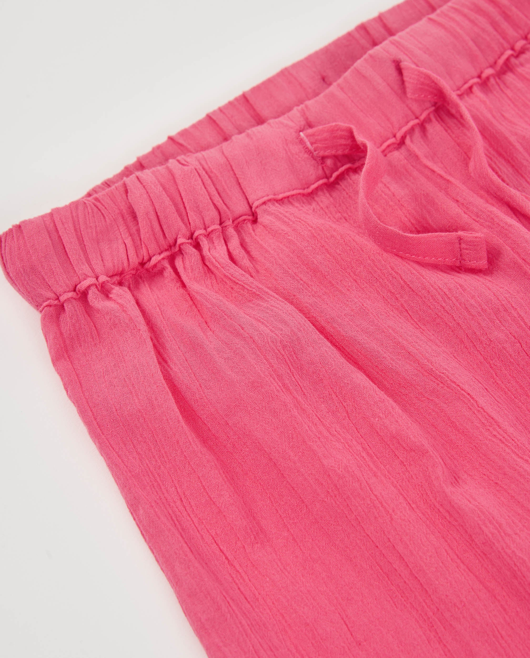 Tuc Tuc pantaloni bambina rosa vita elasticizzata leggeri