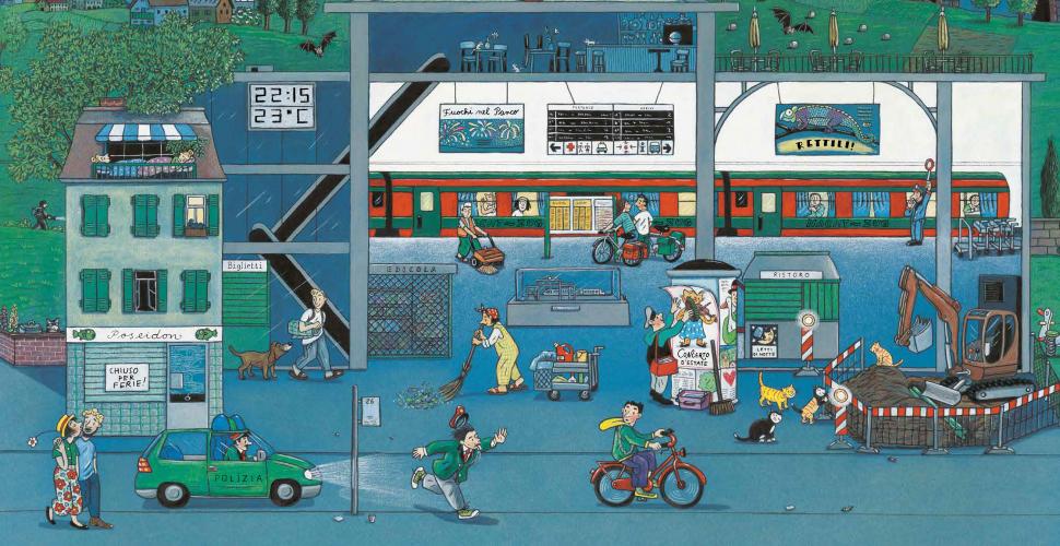 Topipittori La notte libro bambini cartonato 2+ anni